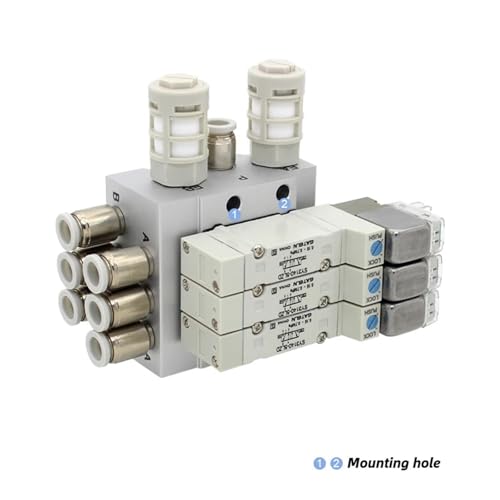 SY3140 Solenoid valve combination Single electronically controlled cylinder control valve SY3140-5LZD SY3140-6LZD type(9 Stations) von SFTYPTCKU