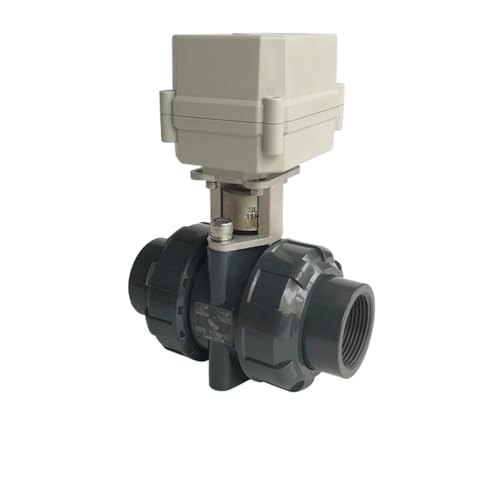 TF32-P2-C DN32 PVC Electric Motorized Valve BSP/NPT 11/4'' DC12V 3 Wires 10NM Actuator Valve On/Off 15 Sec Metal Gear CE(DC24V_CR303) von SFTYPTCKU