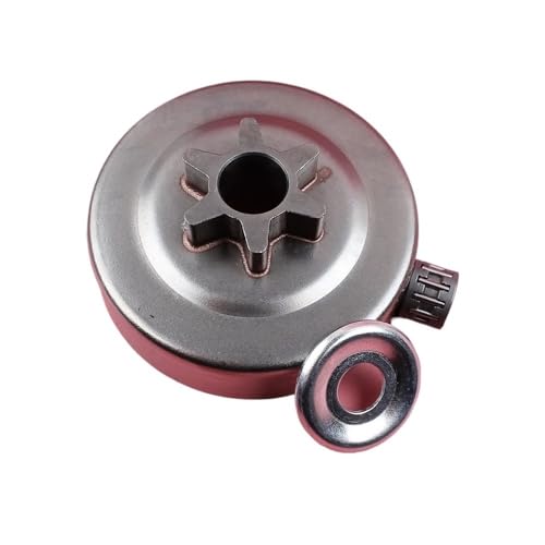 3/8 6 Zähne Kupplungskettenrad Trommel kompatibel 017 018 MS170 MS180 025 MS250 Unterlegscheibe Nadellager Kettensäge Ersatz Ersatzteile Universal von SFWWPFSKK