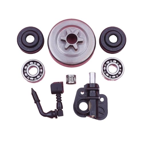 3/8'' 6T Kupplungstrommel-Nadellagersatz, kompatibel mit 350 351 352 370 371 390 Kettensäge 530047061, 503932301, universell mit Öldichtungspumpen-Pickup 3/8'' 6T Kupplungstrommel-Nadellagersatz, kompatibel mit 350 351 352 370 371 390 Kettensäge 530047061, 503932301, universell mit Öldichtungspumpen-Pickup von SFWWPFSKK