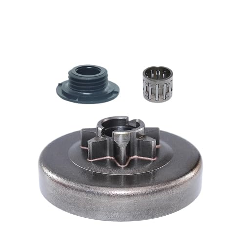 3/8"-7 Spur Kettenrad Kupplungstrommel Kit Kompatibel mit 455 460 461 CS2255 GZ550 Fit 455 460 Kettensäge Universal 3/8"-7 Spur Kettenrad Kupplungstrommel Kit Kompatibel mit 455 460 461 CS2255 GZ550 Fit 455 460 Kettensäge Universal von SFWWPFSKK
