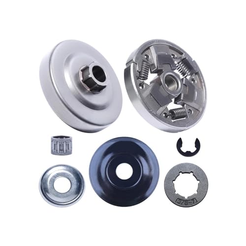 3/8 Zoll – 7 Zähne Kupplungstrommel Kettenrad Felge Unterlegscheibe Clip Lagersatz Kompatibel mit 024 026 MS260 Kettensäge – 19 mm 100791X Ersatzteile Universal 3/8 Zoll – 7 Zähne Kupplungstrommel Kettenrad Felge Unterlegscheibe Clip Lagersatz Kompatibel mit 024 026 MS260 Kettensäge – 19 mm 100791X Ersatzteile Universal von SFWWPFSKK