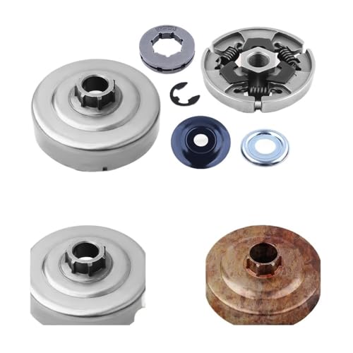 3/8 Zoll 7T Kupplungstrommel Kettenradfelgensatz Kompatibel mit MS 170 171 180 181 190T 191T 210 211 230 250 Ersatzteile Universal von SFWWPFSKK