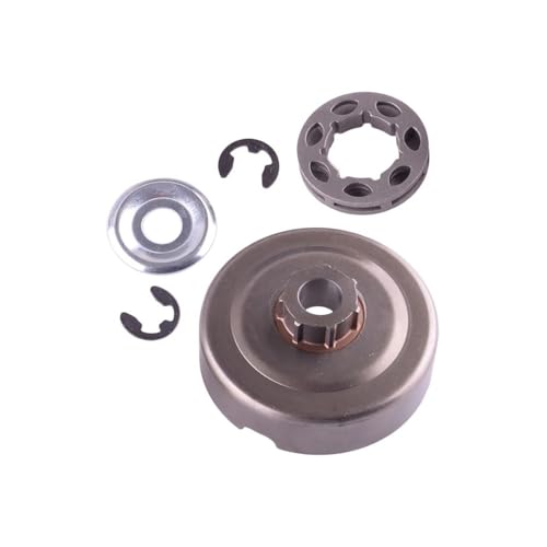 3/8 Zoll 7T Kupplungstrommel-Unterlegscheibe Clip Felgenkettenrad-Kit 99944400395 Kompatibel mit CS-352 CS-310 305S 340S Kettensäge Universalmäher von SFWWPFSKK