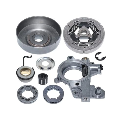 38-7/8 Kettenrad Kupplungstrommel Schneckengetriebe Lagersatz kompatibel mit MS361 044 046 MS440 Universal von SFWWPFSKK