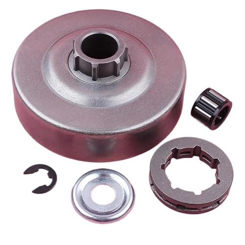 Kupplungstrommel 3/8 7 Zahn Kettenradkranz kompatibel mit MS361 044 046 MS440 MS460 Nadellager Clip Unterlegscheibe Kettensäge 1128 007 1000 Universal Kupplungstrommel 3/8 7 Zahn Kettenradkranz kompatibel mit MS361 044 046 MS440 MS460 Nadellager Clip Unterlegscheibe Kettensäge 1128 007 1000 Universal von SFWWPFSKK
