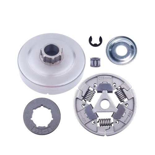 Kupplungstrommel 3/8'' 8T Kettenradfelgensatz kompatibel mit MS310 MS382 Kupplungsscheibe Nadellager 1128 007 1001 Sägeteile universell Kupplungstrommel 3/8'' 8T Kettenradfelgensatz kompatibel mit MS310 MS382 Kupplungsscheibe Nadellager 1128 007 1001 Sägeteile universell von SFWWPFSKK