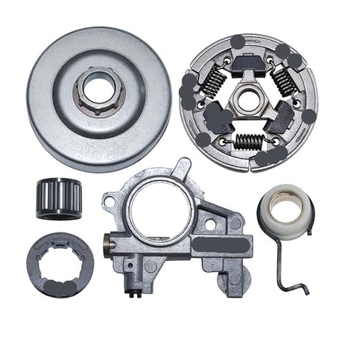 Kupplungstrommel Kettenradfelge 3/8-7 Unterlegscheibe Klemmlager Kompatibel MS361 044 046 MS460 Kettensäge Ersatzteile Universal von SFWWPFSKK
