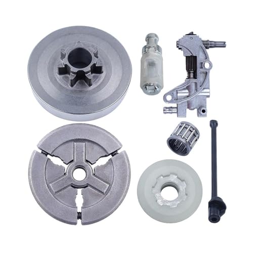 Kupplungstrommel mit integriertem Kit for passive Scheiben, kompatibel mit 4500 5200 5800 45cc 52cc 58cc Teilen mit Kolbennadelrolle, universell von SFWWPFSKK