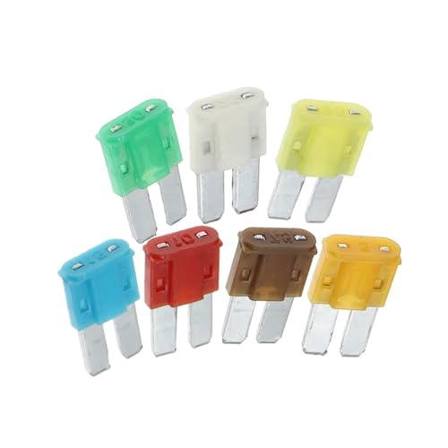 10 STÜCKE 5A 7.5A 10A 15A 20A 25A 30A AMP 2 Lange Bein Sicherung 9mm x 15,5mm Mini M2 Lange Fuß Automobil Sicherungseinsatz(7.5A) von SFYMORHE
