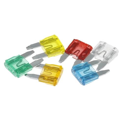 50PCS Standard Mini Micro Micro2 Auto Klinge Sicherung for Auto 32V 1A 2A 3A 5A 7,5 EINE 10A 15A 25A 30A 35A 40A Sicherung(Mini,20A) von SFYMORHE