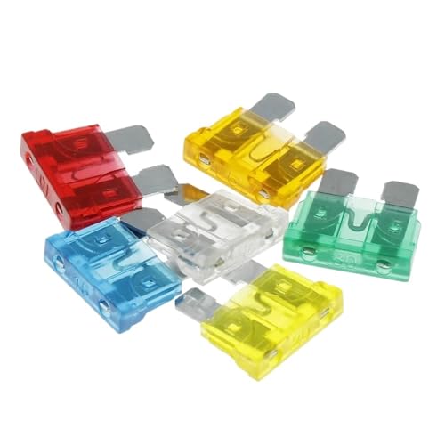 50PCS Standard Mini Micro Micro2 Auto Klinge Sicherung for Auto 32V 1A 2A 3A 5A 7,5 EINE 10A 15A 25A 30A 35A 40A Sicherung(Standard,20A) von SFYMORHE
