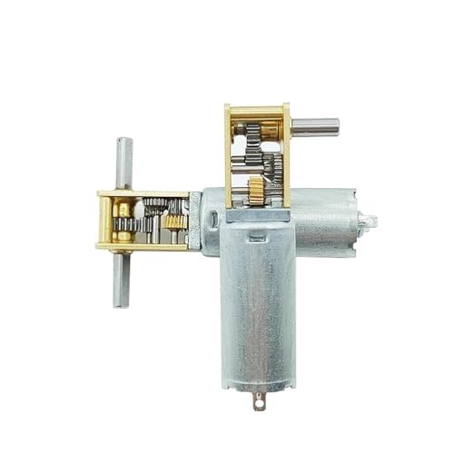 DC3V 6V 12V 1218-050 Mini 050 Getriebemotor Einzel-/Doppel-/Lange Welle 4RPM-381RPM 1St(A 4RPM-16RPM_DUAL SHAFT) von SFYMORHE