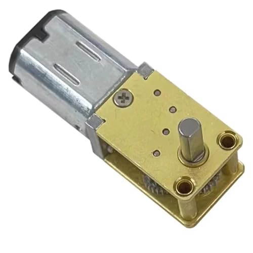 DC3V 6V 12V N20-1218 Mini N20 Getriebemotor Einzel-/Doppel-/Lange Welle 4RPM-381RPM 1St(B 7RPM-27RPM,Dual Shaft) von SFYMORHE