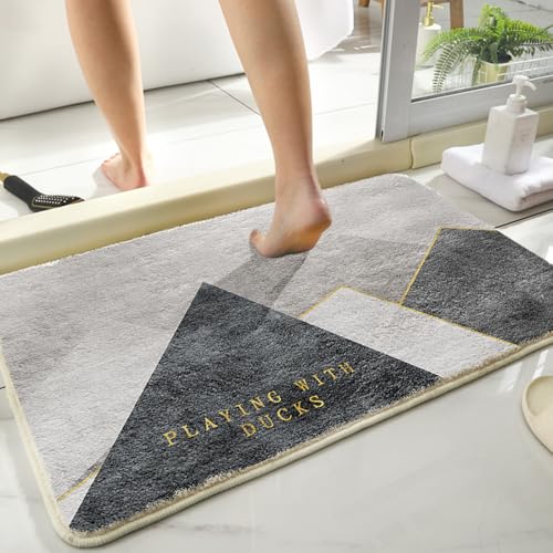 SFgFGfcghC Badezimmer Antirutschmatte Wasserabsorbierende Badezimmermatte Schlafzimmer WC Eingang Fußmatte Fußmatte,50 * 80cm SFgFGfcghC Badezimmer Antirutschmatte Wasserabsorbierende Badezimmermatte Schlafzimmer WC Eingang Fußmatte Fußmatte,50 * 80cm von SFgFGfcghC