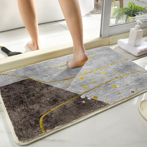 SFgFGfcghC Badezimmer Antirutschmatte Wasserabsorbierende Badezimmermatte Schlafzimmer WC Eingang Fußmatte Fußmatte,80 * 120cm SFgFGfcghC Badezimmer Antirutschmatte Wasserabsorbierende Badezimmermatte Schlafzimmer WC Eingang Fußmatte Fußmatte,80 * 120cm von SFgFGfcghC