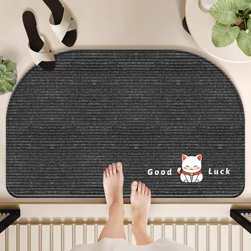SFgFGfcghC Badezimmer saugfähige Bodenmatte, Badezimmer rutschfeste Bodenmatte, Kieselgur Badezimmertür schnell trocknende Matte,50 * 80cm SFgFGfcghC Badezimmer saugfähige Bodenmatte, Badezimmer rutschfeste Bodenmatte, Kieselgur Badezimmertür schnell trocknende Matte,50 * 80cm von SFgFGfcghC