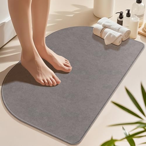 SFgFGfcghC Badezimmer saugfähige Bodenmatte, Badezimmer rutschfeste Bodenmatte, Kieselgur Badezimmertür schnell trocknende Matte,50 * 80cm SFgFGfcghC Badezimmer saugfähige Bodenmatte, Badezimmer rutschfeste Bodenmatte, Kieselgur Badezimmertür schnell trocknende Matte,50 * 80cm von SFgFGfcghC