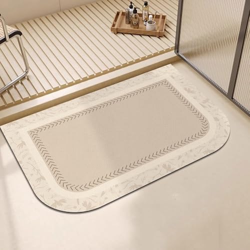 SFgFGfcghC Badspezifische Fußmatte, stark saugfähige, schnell trocknende Fußmatte am Eingang des Badezimmers, Wohnzimmer-Fußmatte,40 * 60cm SFgFGfcghC Badspezifische Fußmatte, stark saugfähige, schnell trocknende Fußmatte am Eingang des Badezimmers, Wohnzimmer-Fußmatte,40 * 60cm von SFgFGfcghC