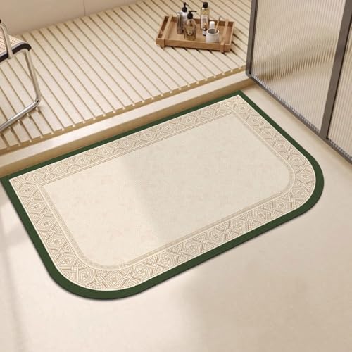 SFgFGfcghC Badspezifische Fußmatte, stark saugfähige, schnell trocknende Fußmatte am Eingang des Badezimmers, Wohnzimmer-Fußmatte,50 * 80cm SFgFGfcghC Badspezifische Fußmatte, stark saugfähige, schnell trocknende Fußmatte am Eingang des Badezimmers, Wohnzimmer-Fußmatte,50 * 80cm von SFgFGfcghC
