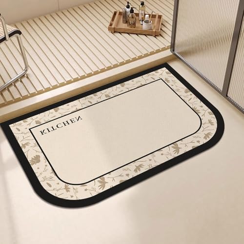 SFgFGfcghC Badspezifische Fußmatte, stark saugfähige, schnell trocknende Fußmatte am Eingang des Badezimmers, Wohnzimmer-Fußmatte,80 * 120cm SFgFGfcghC Badspezifische Fußmatte, stark saugfähige, schnell trocknende Fußmatte am Eingang des Badezimmers, Wohnzimmer-Fußmatte,80 * 120cm von SFgFGfcghC