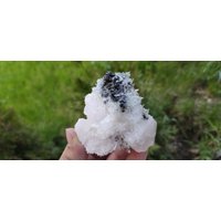 Mangano Calcit Mit Quarz Galena Sphalerit, Natürlicher Punk Cristal Aus Der Krushev Dol Mine Madan Bulgarien von SFmineralsBG