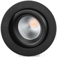 SG Leuchten LED-Downlight 3000K, schwarz 902525 - 902525 von SG Leuchten