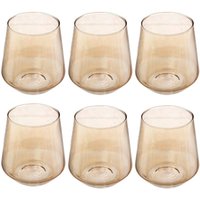 Gläser für kalte Getränke OLGA, champagnerfarben, 6er-Set von SG SECRET DE GOURMET