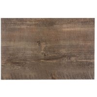 Authentische tischset aus eiche - 45 x 30 Sg Secret De Gourmet Dunkles Holz von SG SECRET DE GOURMET