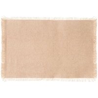 Tischset maha 45x30cm beige Sg Secret De Gourmet beige von SG SECRET DE GOURMET