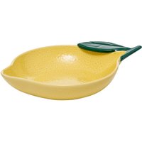 Zitronenförmiger Teller, lemons, 31 x 21,5 cm von SG SECRET DE GOURMET
