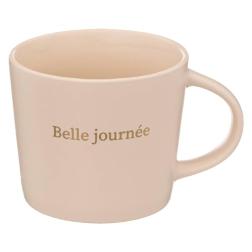 Secret de Gourmet - Tasse m "schöner tag" 32cl - weiß von SG Secret de Gourmet