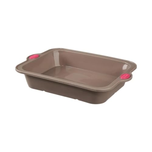 Silikonform rechteckig taupe 32,5x23x6,45cm von SECRET DE GOURMET