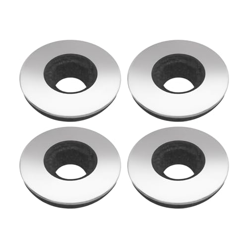 SG Store 100 Stück Dichtungsscheiben 304 Edelstahl Neopren EPDM Verbunddichtung Dichtungsscheiben für Selbstbohrende Schrauben 16mm Außendurchmesser 6,3mm Innendurchmesser 2,5mm Dicke von SG Store