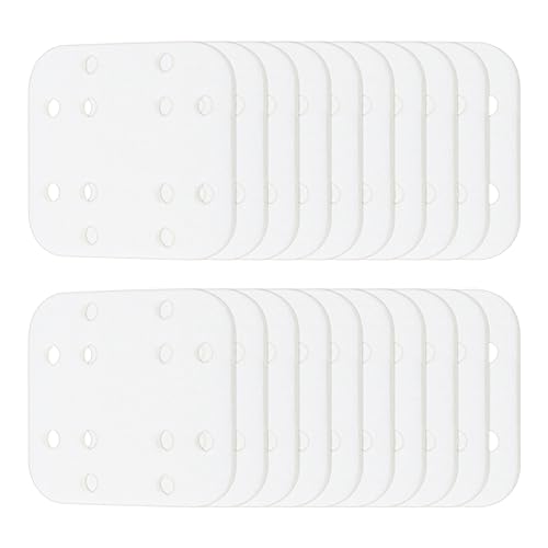 20 Stück Absorptionspads Ersatz für Elechomes UC5501/SH8820/SH8830 Entkalkungspads Cellucotton Luftbefeuchter Entkalkungspads 55 x 50 mm von SG Store