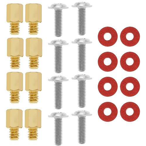 60 Stück 6 – 32 M3 Unterlegscheiben, Mutterplatten-Abstandshalter aus Messing, für Schraubenabstandshalter, Reparatur von Motherboards, PC, Ersatz für Computergehäuse von SG Store