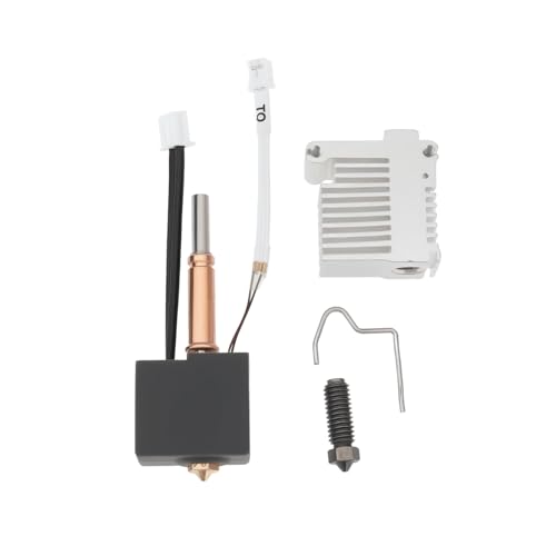 SG Store 1 Set Hotend-Kit Montagedruckkopf mit 0,4 Mm Heatbreak-Düse aus Gehärtetem Stahl Kompatibel mit Anycubic Kobra 3 Kompatibel mit Kobra 3 Combo 3D-Drucker (mit Kühlkörper) von SG Store