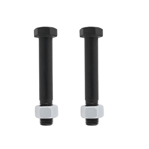SG Store 2 Stück Mulcherschrauben M16*100 Sechskantschrauben Güteklasse 10.9 Sechskantschraube mit Gewinde Und Muttern MU980408 MU980401 RM30 Kompatibel mit Müthing Mulchern von SG Store