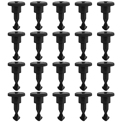 SG Store 20 Stück Motorabdeckung Drehverriegelungsschrauben Clips N90642001 N90565301 kompatibel mit Audi A4 A6 A8 Motorhaubenabdeckung Clip Kunststoff SG Store 20 Stück Motorabdeckung Drehverriegelungsschrauben Clips N90642001 N90565301 kompatibel mit Audi A4 A6 A8 Motorhaubenabdeckung Clip Kunststoff von SG Store
