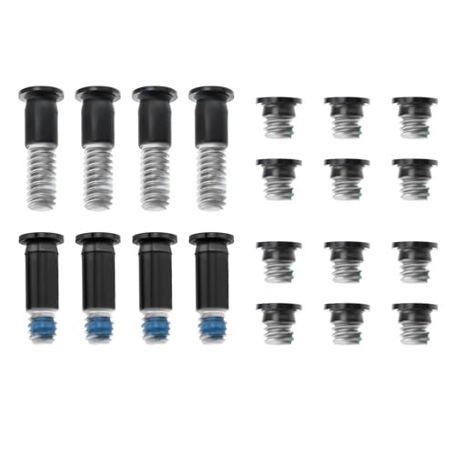 SG Store 2er-Set Laptop-Untergehäuse-Schrauben-Set, kompatibel mit MacBook Air 2018–2020, 33 cm (13 Zoll) A1932, A2337, A2179, Laptop-Rückabdeckung, Schraubenersatz, Space Grey von SG Store
