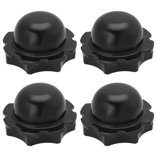 SG Store 4 Stück Badewannenstöpselkappen Spa Whirlpool Ersatzteil Badewannen-Wasserstopperkappe Kompatibel mit Lay-Z-Spa Zum Entfernen der Pumpe Schwarzer Kunststoff von SG Store