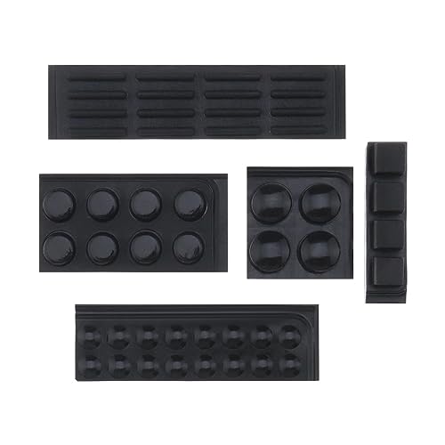 SG Store 48PCS Bumper Pads Selbstklebende Geräuschdämpfung Gummifüße Silikon Kissen Pads Puffer für Tastatur Laptops Schrank Tür WC Vase Elektronische Produkte von SG Store