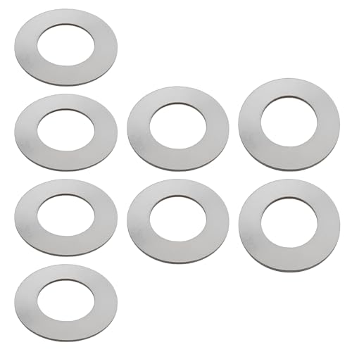 SG Store 8 Stück Flache Unterlegscheiben aus Edelstahl 304 65 Mm X 36 Mm X 1 Mm 2 Mm 3 Mm Kompatibel mit JCB Und Kompatibel mit KUBOTA-Baggerschaufel von SG Store