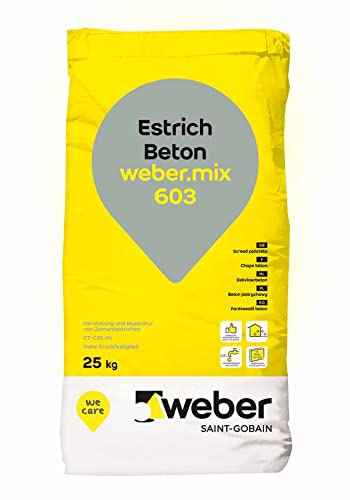 Weber.mix 603 Beton Estrich 25 kg/ Sack von SG weber