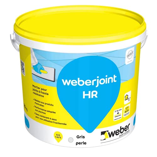 Weber 11101763 weberjoint HR Fugenmörtel, perlgrau von Weber