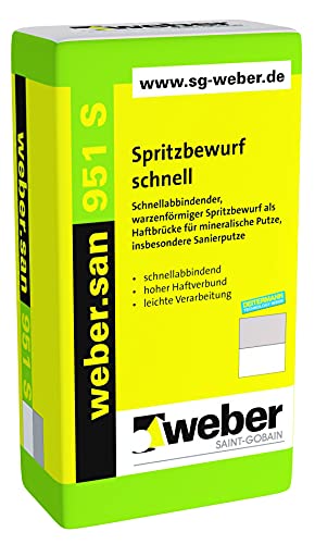 weber.san 951 S, 25kg - Spritzbewurf schnell von HDE