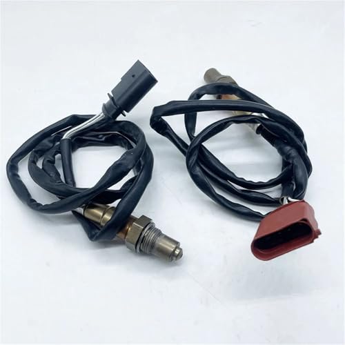 06A906262Q 06A906262F Breitband-Lambdasonde O2-Sauerstoffsensor Für VW Für Phaeton Für Jetta Für Golf Für Käfer 2000-2006 Lambdasensor(2 pieces) von SGHFUVE