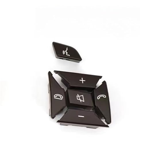 Multifunktions-Lenkradschalter Auto Lenkrad Menü Control Schalter Taste Für Benz C E A Für GLK Für CLS W204 X204 W212 W218 W156 W176 W117(Right Brown) von SGHFUVE