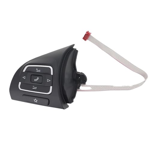 Multifunktions-Lenkradschalter Auto Lenkrad Taste Multifunktions Schalter Für VW Für Golf MK6 Für Tiguan Für Jetta 5C0959537B 5C0959538B(Links) von SGHFUVE