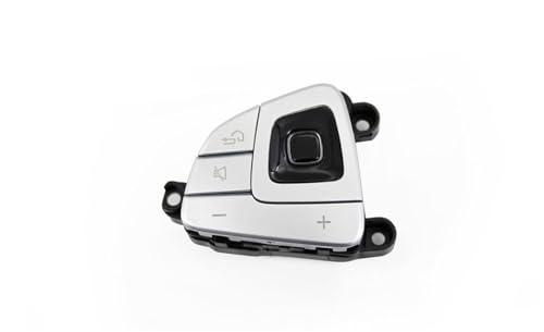 Multifunktions-Lenkradschalter Für BENZ Für E-Klasse W213 W238 2016-2018 Auto Multifunktions-Lenkradtastenabdeckungsschalter Links Rechts A0999056200(Assembly Silver Left) von SGHFUVE